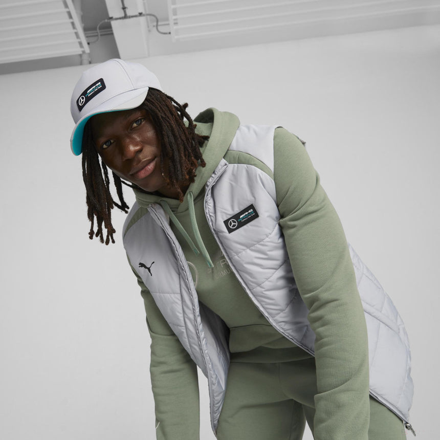 Mercedes cap, Puma, team, silver - FansBRANDS®