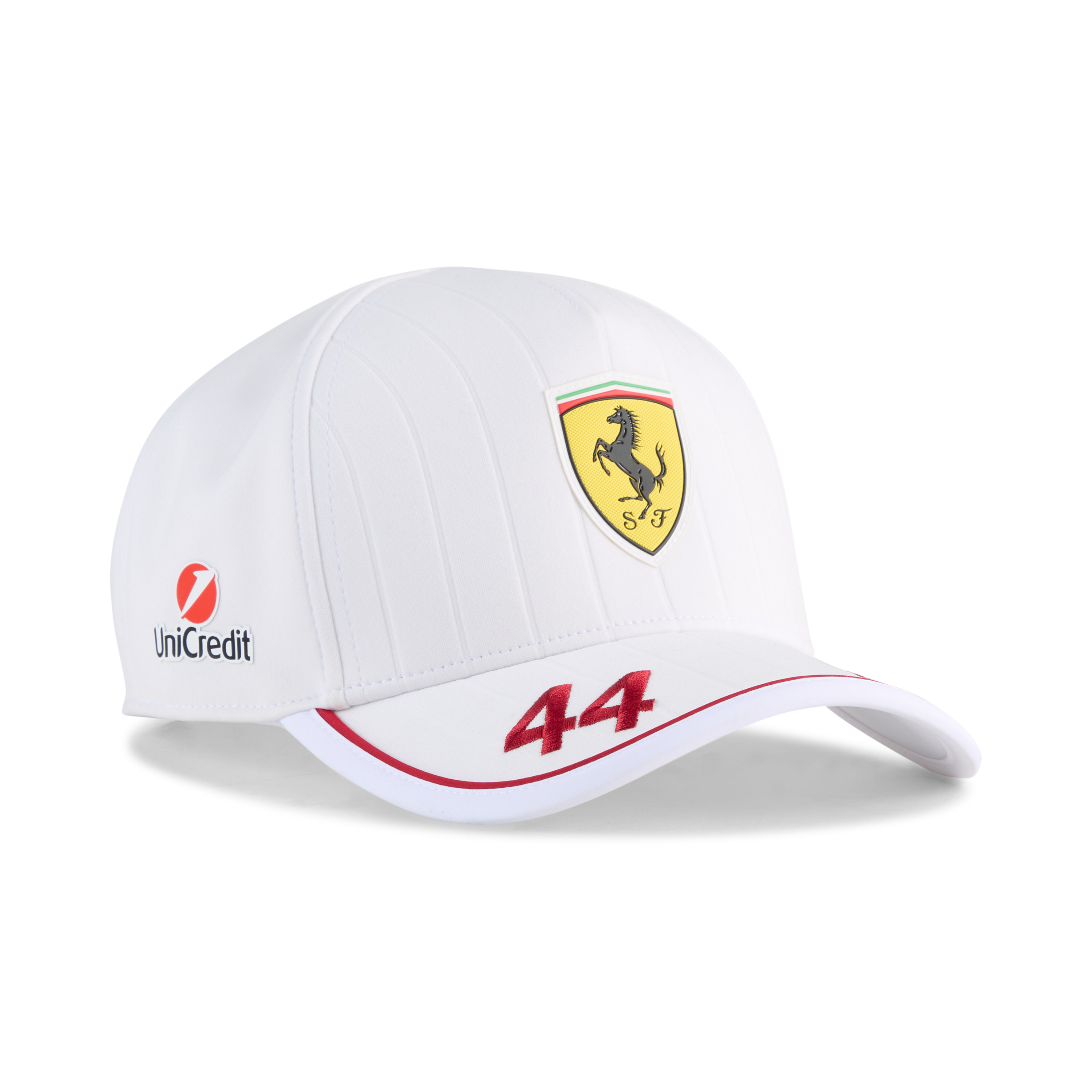 Ferrari, Lewis Hamilton, czapka z daszkiem, biała 🔥