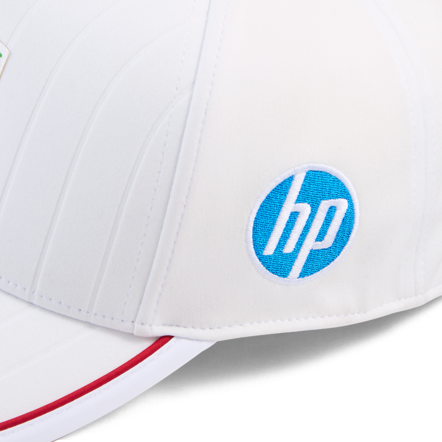 Ferrari, Lewis Hamilton, czapka z daszkiem, biała 🔥