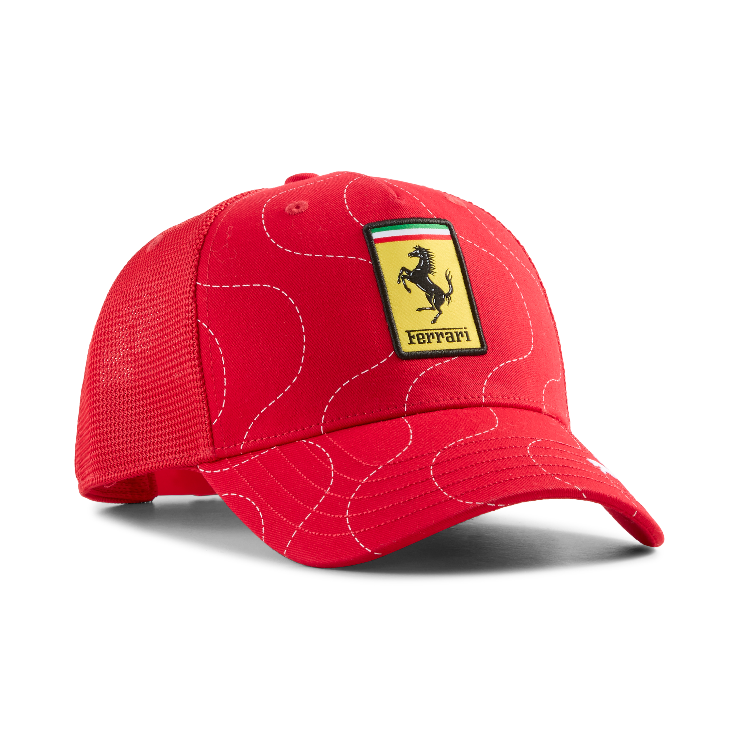 Czapka trucker Ferrari, edycja specjalna Monza, czerwona 🔥