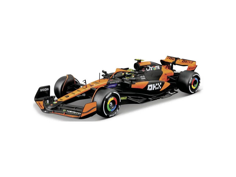 McLaren zestaw modelarski, bburago, Lando Norris, 1:24, #4, MCL38