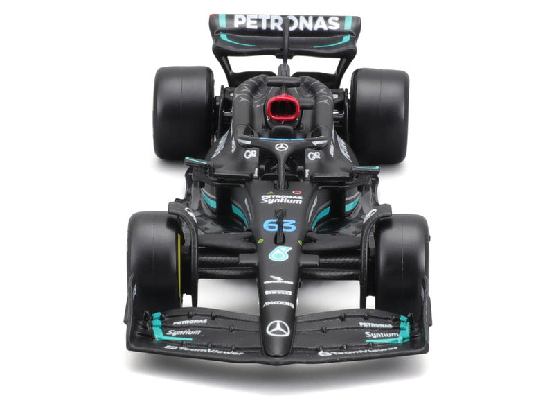 Mercedes F1 W 14 E Modellauto, bburago, 1:43, George Russell #63, 2023