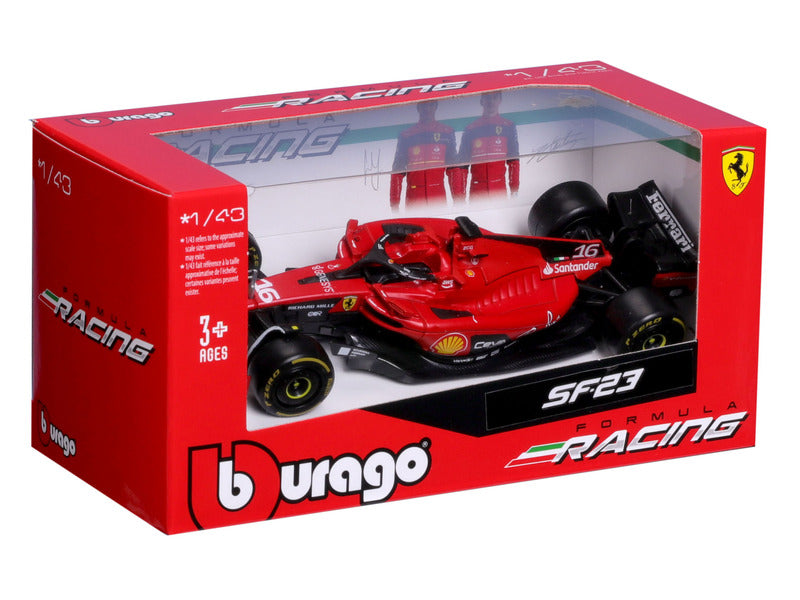 Ferrari-Automodell, F1-23, Bburago, 1:43, Charles Leclerc #16, 2023