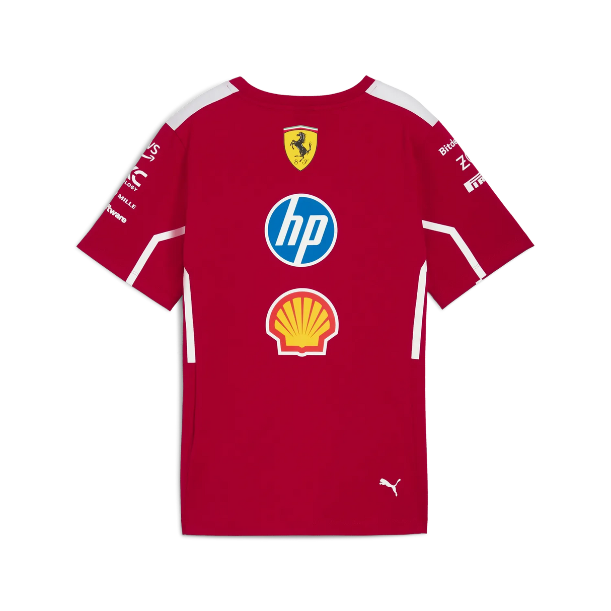 Scuderia Ferrari Team-T-Shirt mit Rundhalsausschnitt – Damen 🔥
