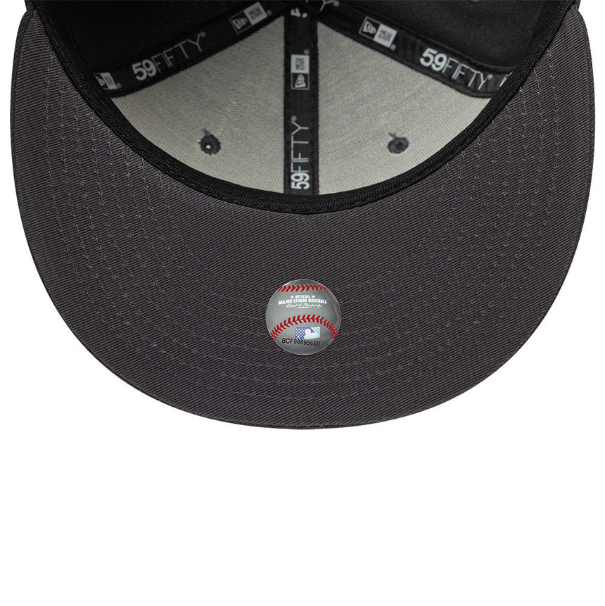 Czapka z daszkiem New York Yankees, New Era, Basic, szara