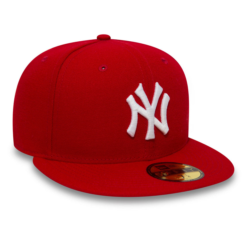 Czapka New York Yankees, New Era, Basic, czerwona