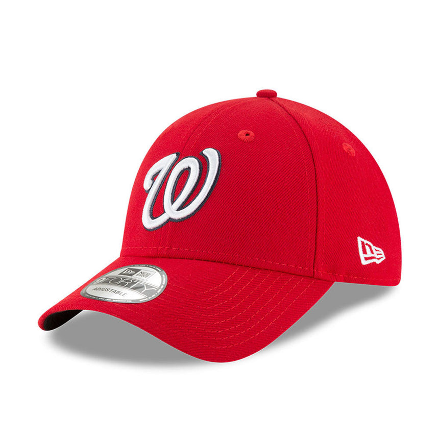Czapka Washington Nationals, New Era, 9FORTY, drużynowa, czerwona