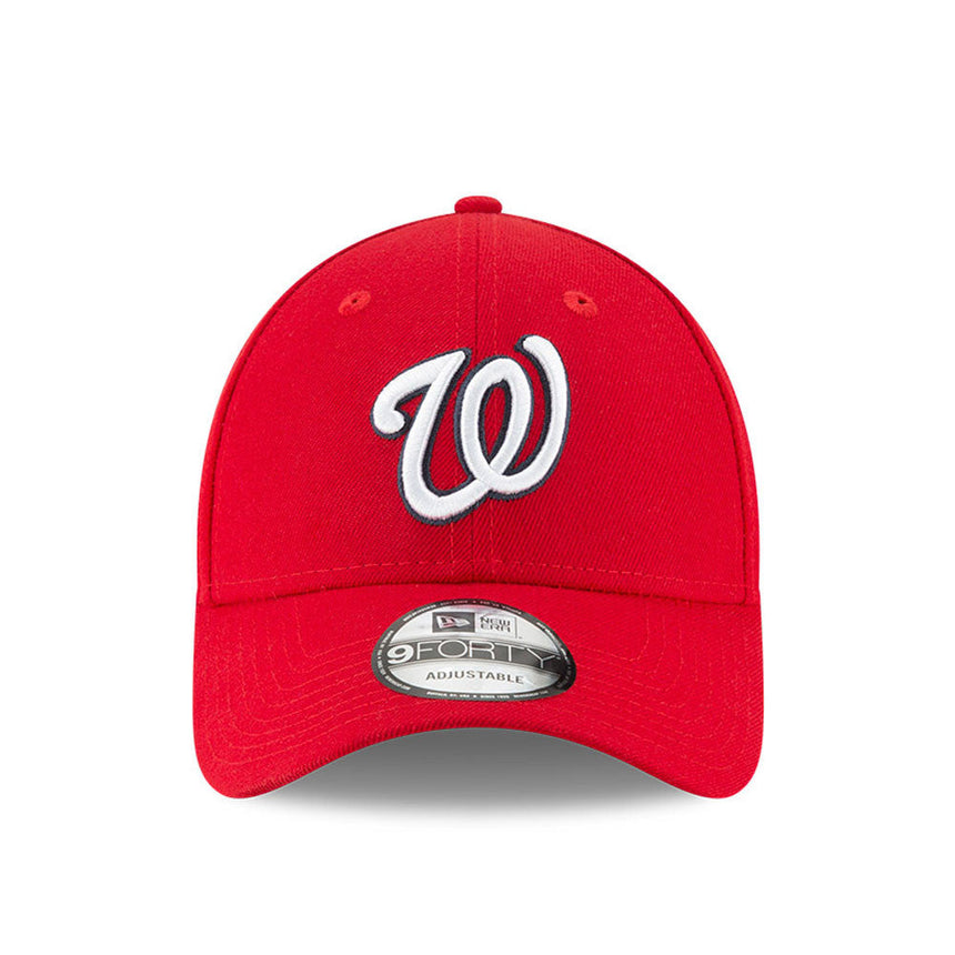 Czapka Washington Nationals, New Era, 9FORTY, drużynowa, czerwona