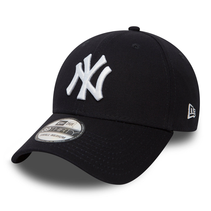 Czapka z daszkiem New York Yankees, New Era, 39THIRTY, Basic, niebieska