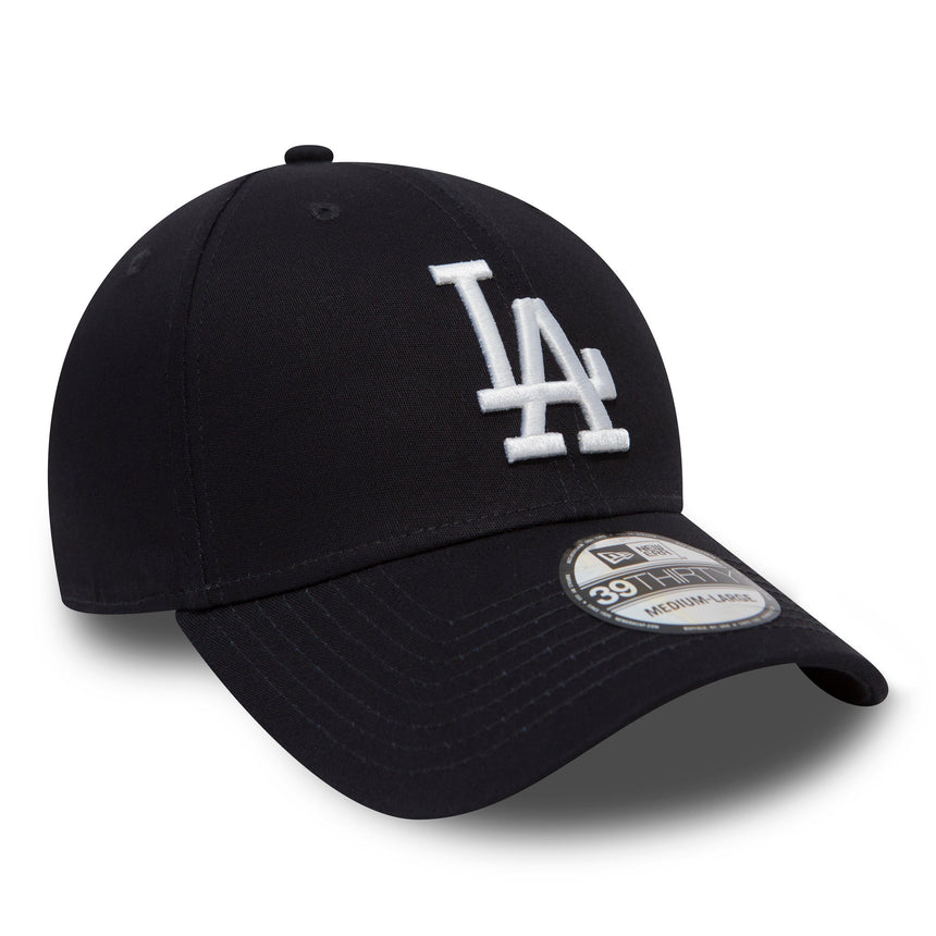 Czapka Los Angeles Dodgers, New Era, 39THIRTY, Basic, niebieska