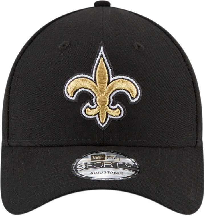 Czapka z daszkiem New Orleans Saints, New Era, 9FORTY, czarna