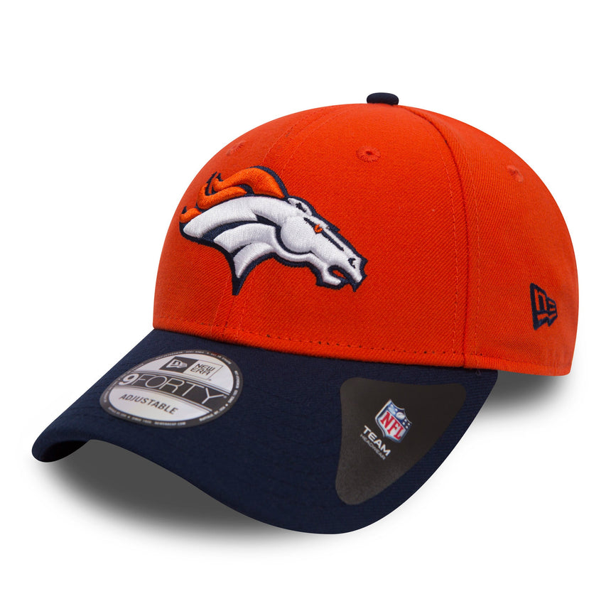 Czapka bejsbolowa Denver Broncos, New Era, 9FORTY, pomarańczowa