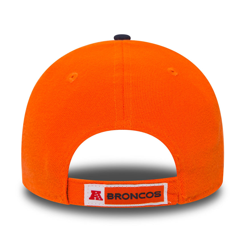 Czapka bejsbolowa Denver Broncos, New Era, 9FORTY, pomarańczowa