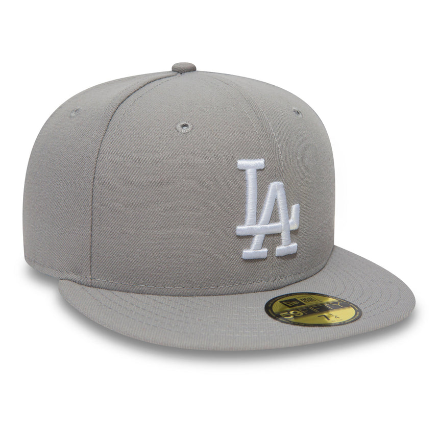 Czapka Los Angeles Dodgers, New Era, 59FIFTY, Basic, szara