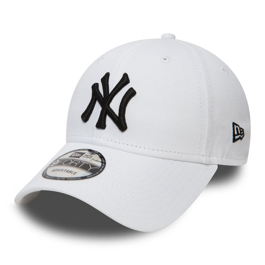 Czapka bejsbolowa New York Yankees, New Era 9FORTY, biała