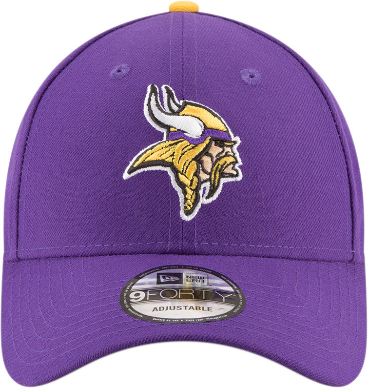 Czapka z daszkiem Minnesota Vikings, New Era, 9FORTY, purpurowa