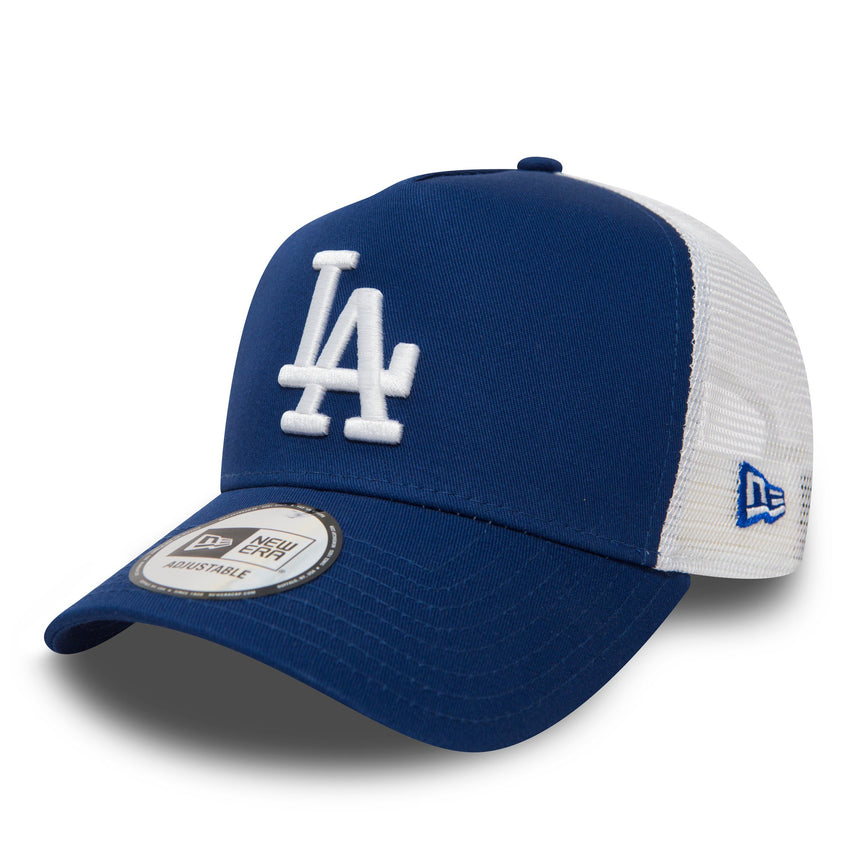 Czapka Los Angeles Dodgers, New Era, 9FORTY, trucker, niebieska