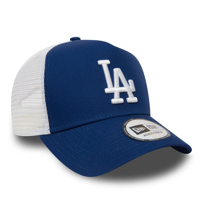 Czapka Los Angeles Dodgers, New Era, 9FORTY, trucker, niebieska