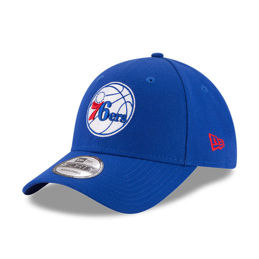 Czapka baseballowa Philadelphia 76ers, New Era, niebieska