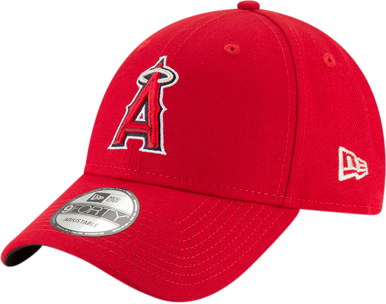 Czapka Los Angeles Angels, New Era, 9FORTY, drużynowa, czerwony