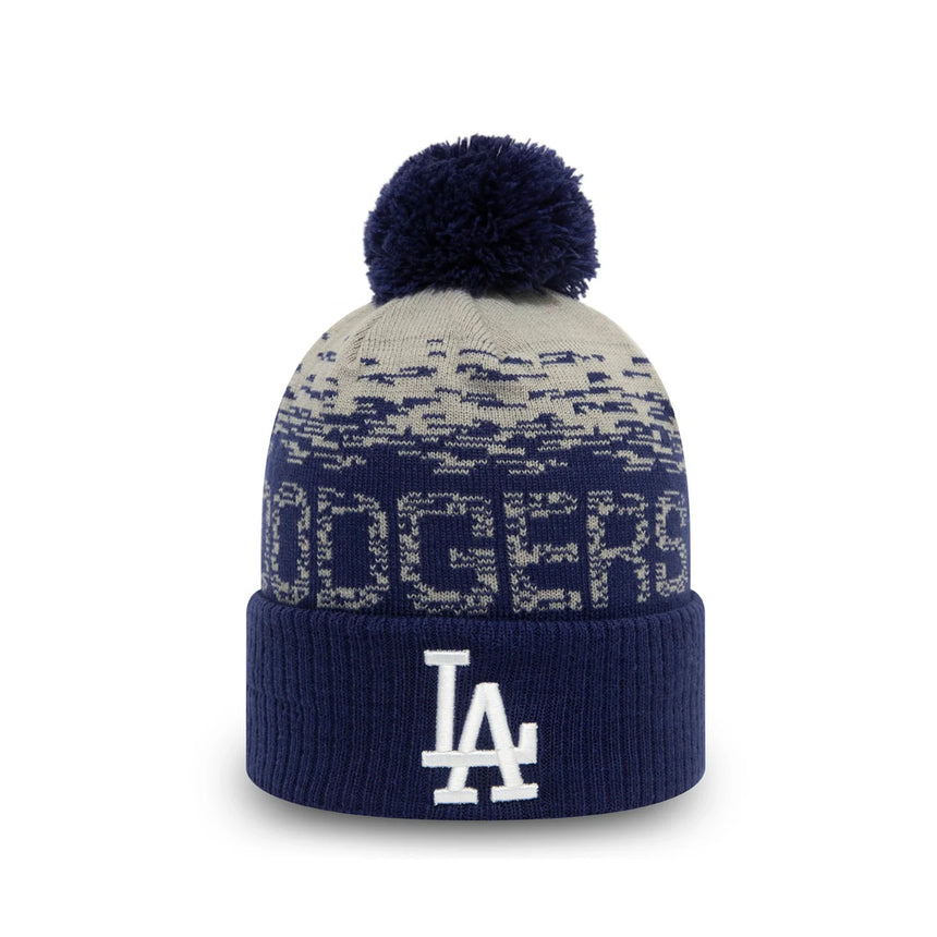 Czapka beanie Los Angeles Dodgers, MLB, New Era, niebieska