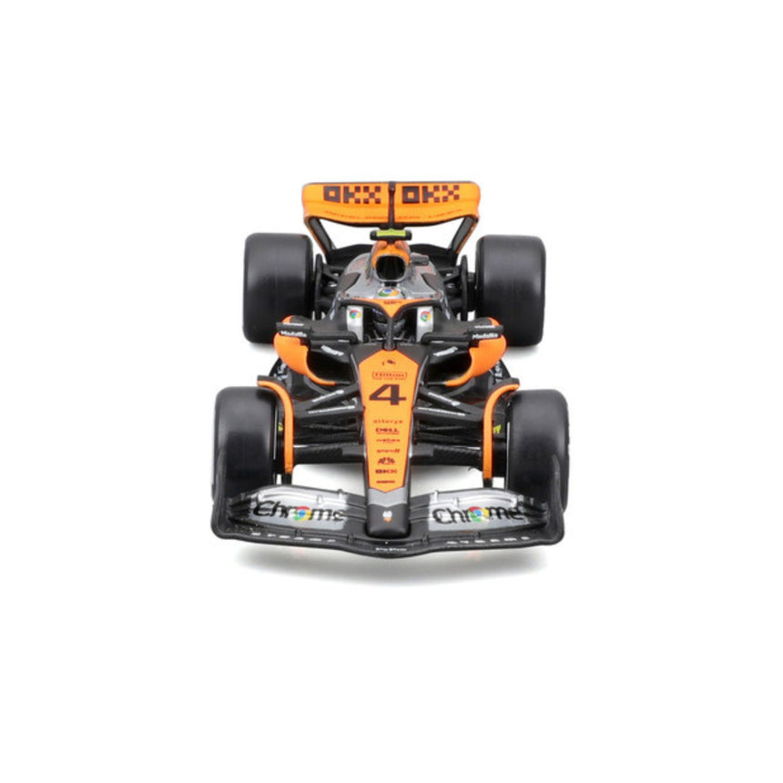 McLaren F1 Modellauto, mit Helm, MCL60, bburago, 1:43, Lando Norris #4