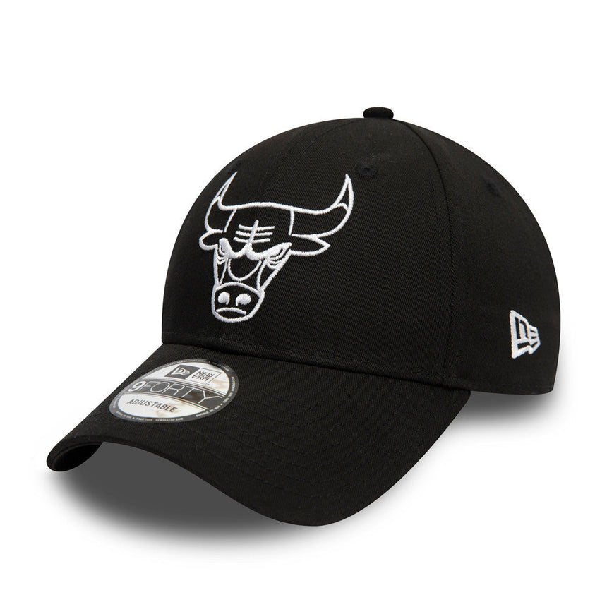 czapka Chicago Bulls, New Era, 9FORTY, Essential, czarna