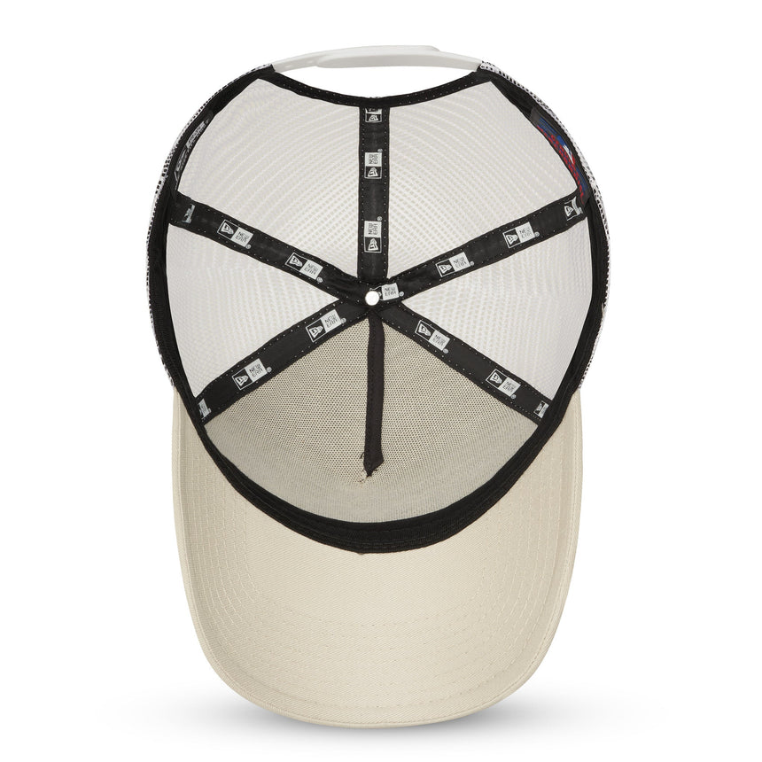 Czapka New York Yankees, trucker, New Era, 9FORTY, Essential, beżowa