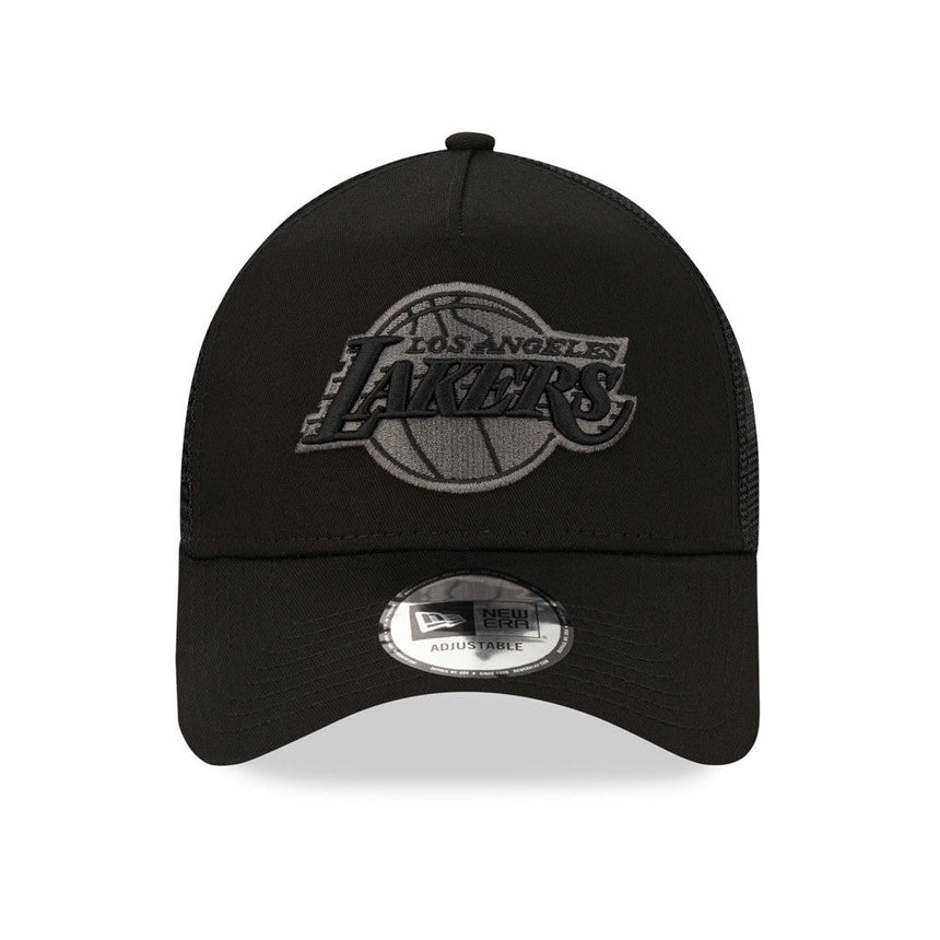 Czapka Los Angeles Lakers, New Era, trucker, 9FORTY, czarna