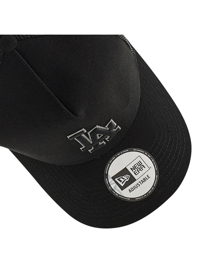 Czapka Los Angeles Dodgers, trucker, New Era, 9FORTY, czarna