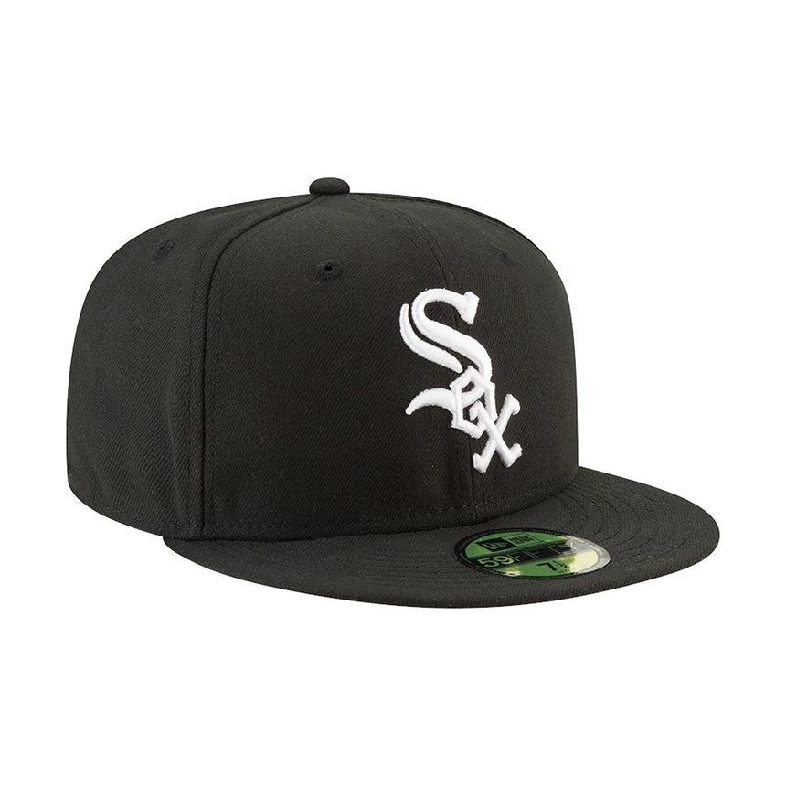 Czapka Chicago White Sox, New Era, 59FIFTY, czarna
