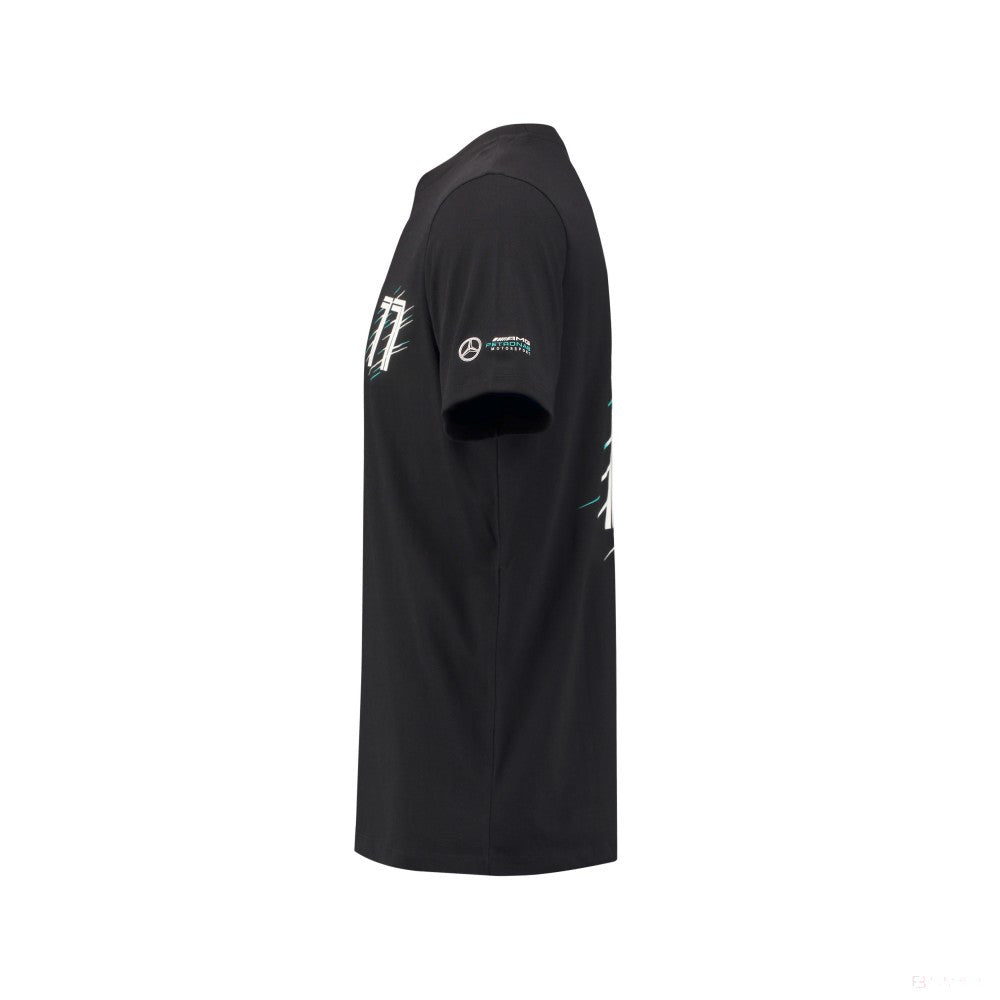 Tričko Mercedes, Bottas Valtteri 77, Black, 2018 - FansBRANDS®