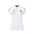 Mercedes Dámské Polo, Tým, Bílá, 2018 - FansBRANDS®