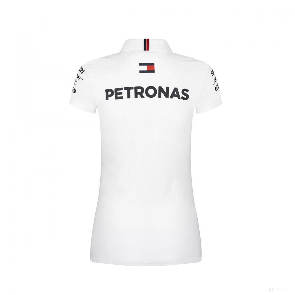 Mercedes Dámské Polo, Tým, Bílá, 2019 - FansBRANDS®