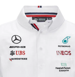 Mercedes Shirt, Team, Weiß, 2021