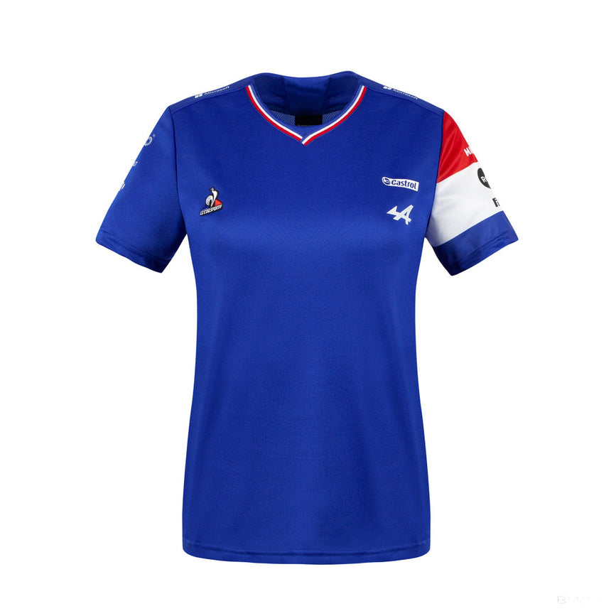 Dámské tričko Alpine, Esteban Ocon 31 Team, modré, 2021 - FansBRANDS®