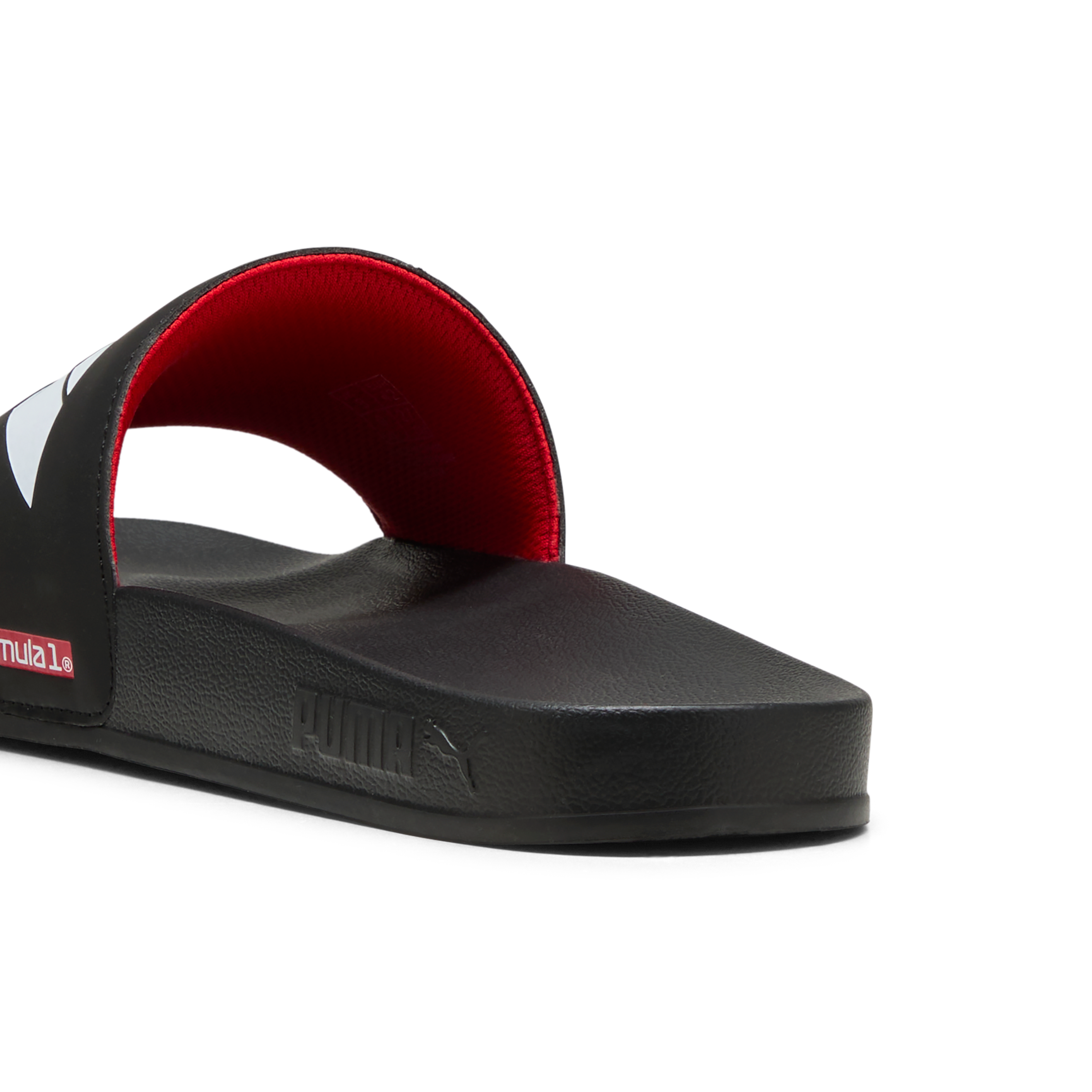 Kapcie z logo F1, Puma, Leadcat 2.0, czarne