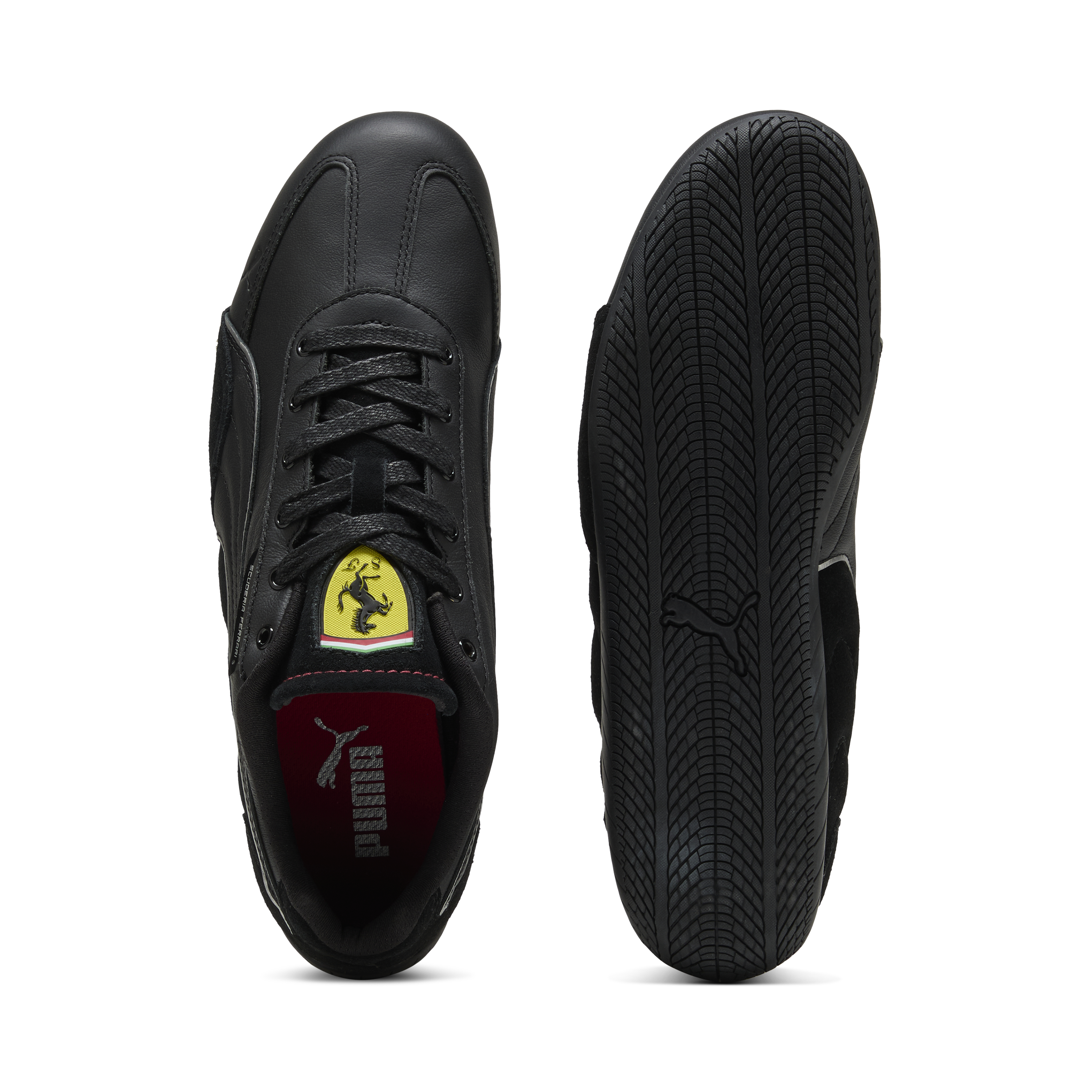 Buty Ferrari, Puma, Speedcat, czarno-czerwone 🔥