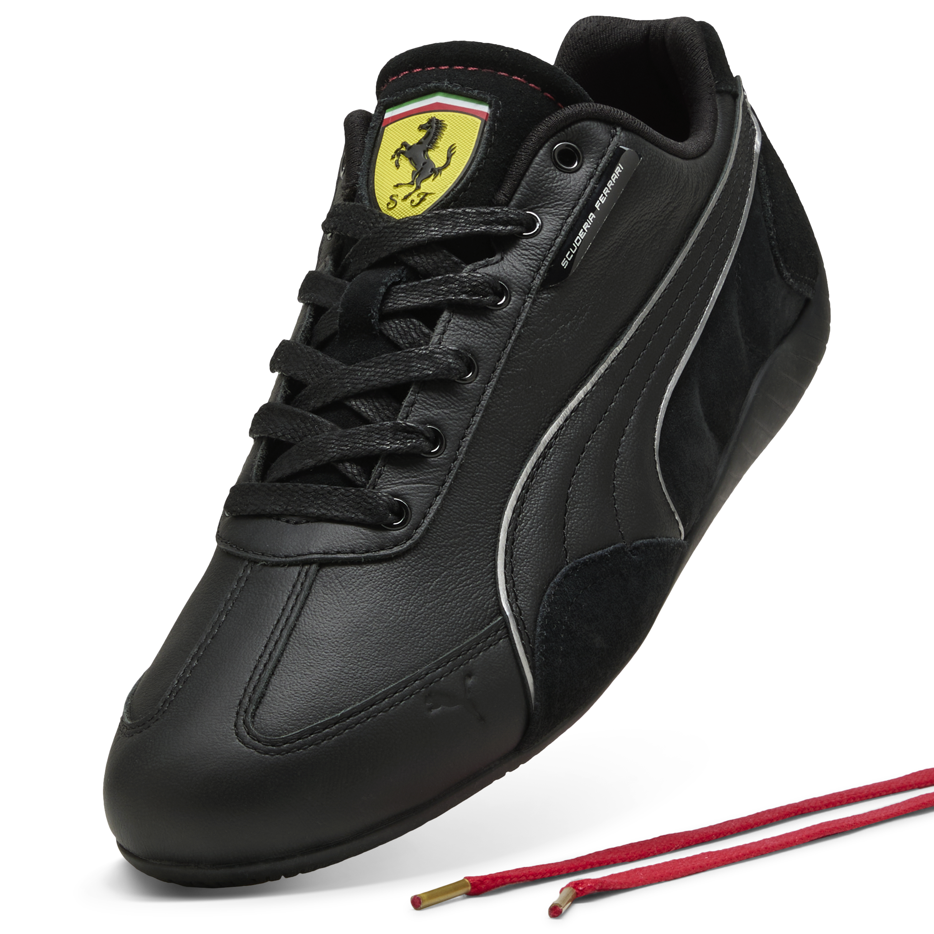 Buty Ferrari, Puma, Speedcat, czarno-czerwone 🔥