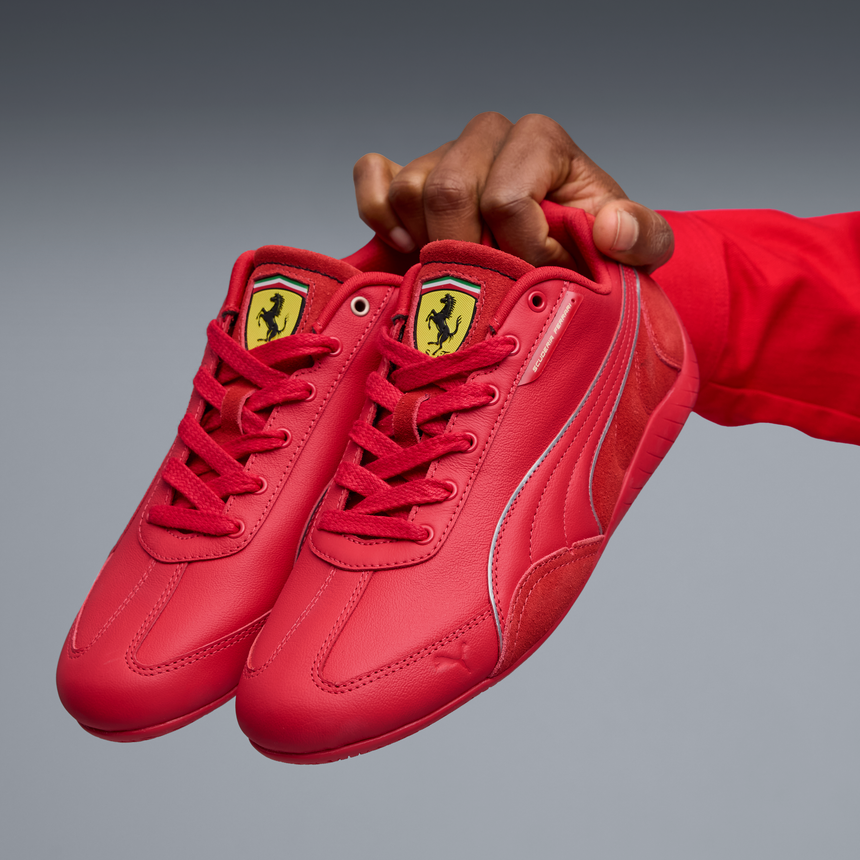 Buty Ferrari, Puma, Speedcat, czerwono-czarne 🔥