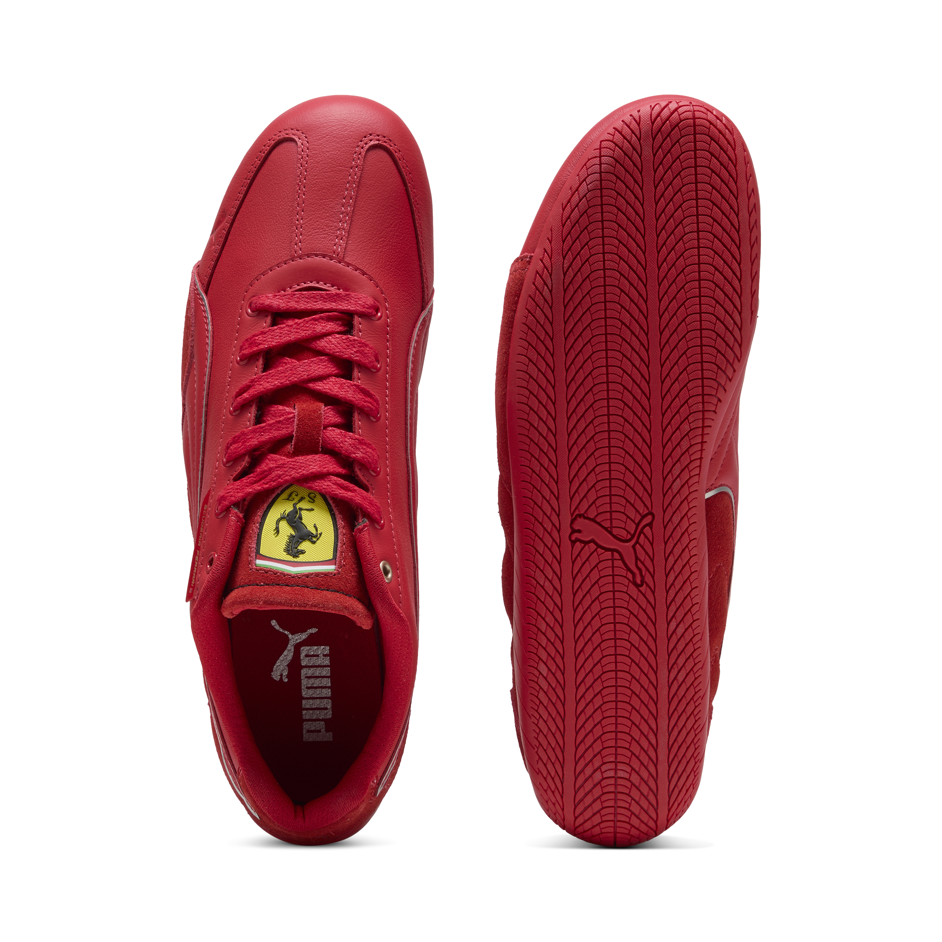 Buty Ferrari, Puma, Speedcat, czerwono-czarne 🔥