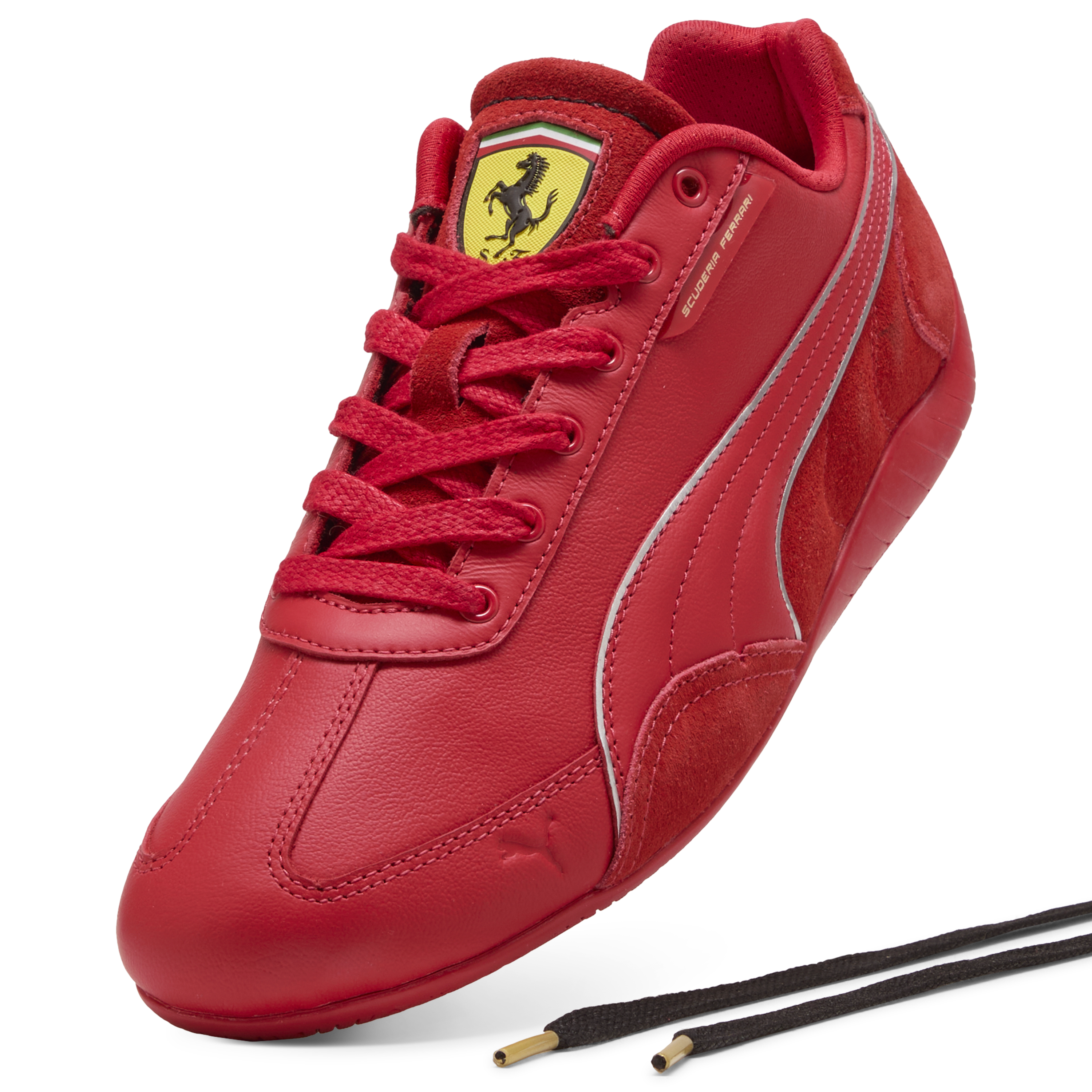 Buty Ferrari, Puma, Speedcat, czerwono-czarne 🔥