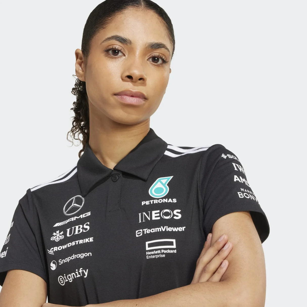 Mercedes Team Polo Shirt - Women's 🔥