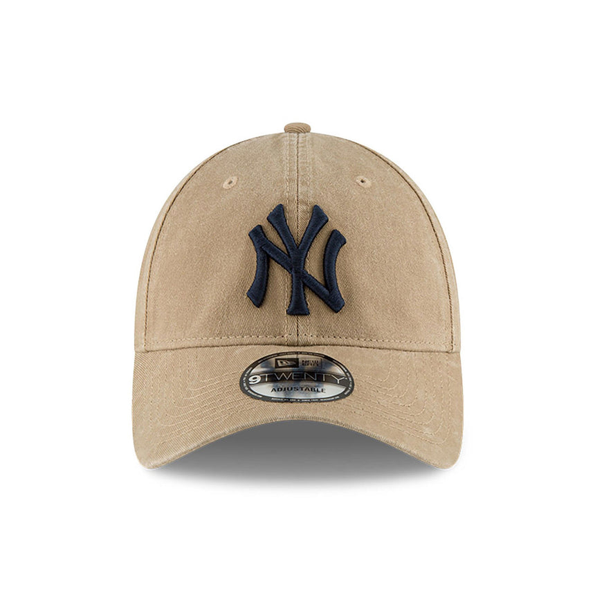 Czapka z daszkiem New York Yankees, New Era, Core, khaki