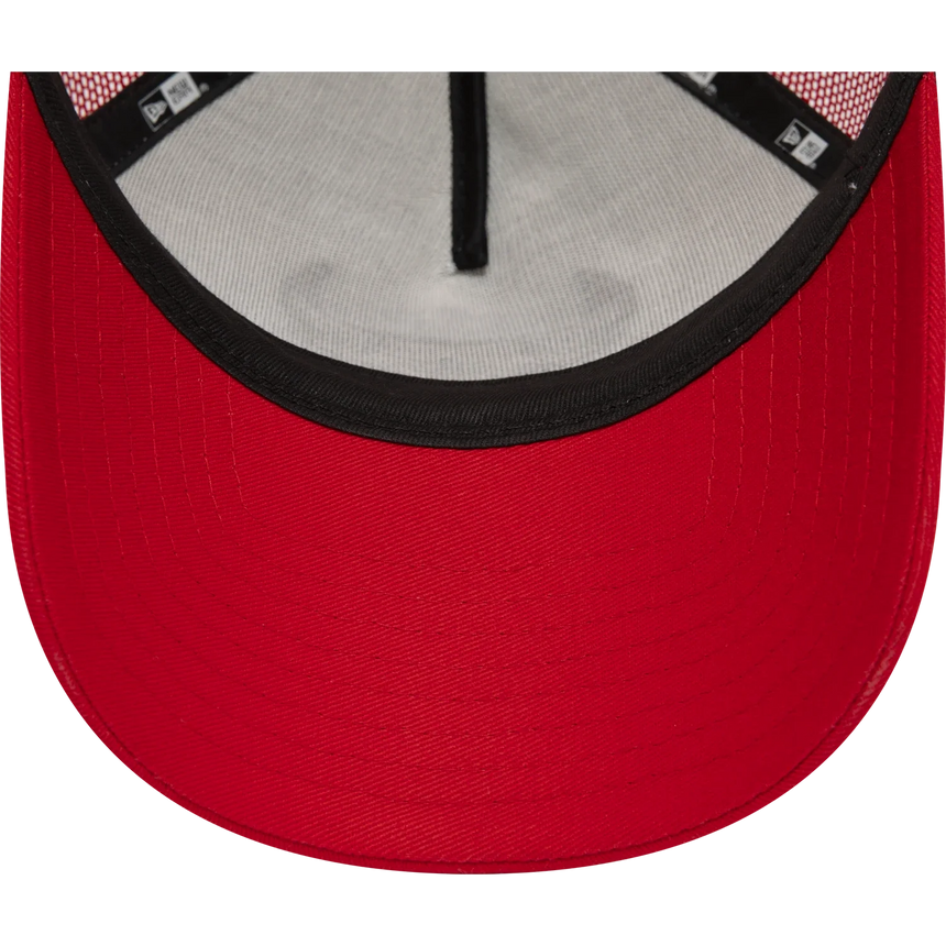 Czapka Chicago Bulls, New Era, trucker, biała