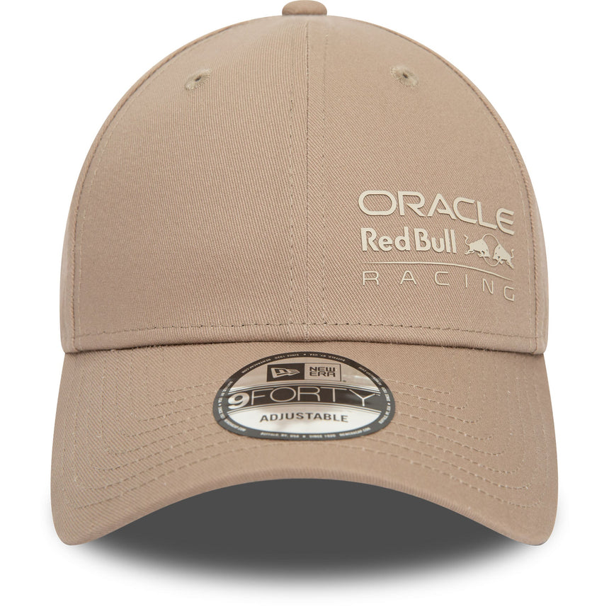 Czapka Red Bull Racing, sezonowa, New Era 9FORTY, beżowa