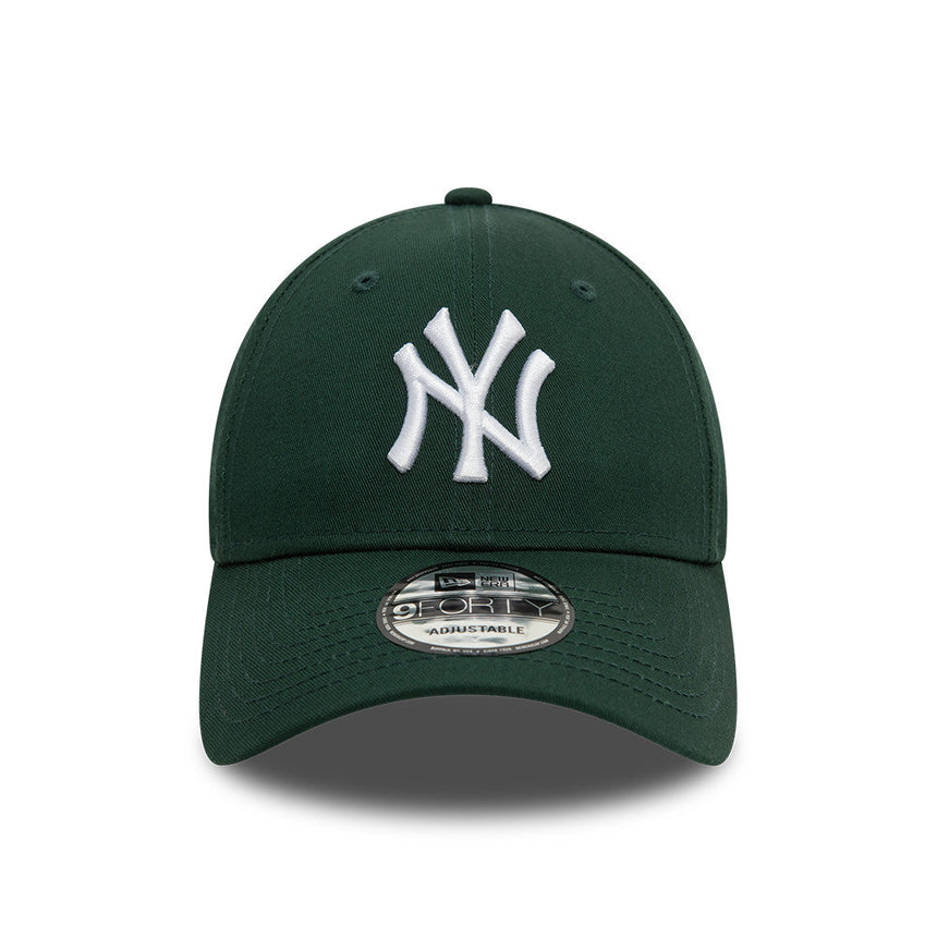 Czapka New York Yankees, New Era, 9FORTY, niezbędna, ciemnozielona