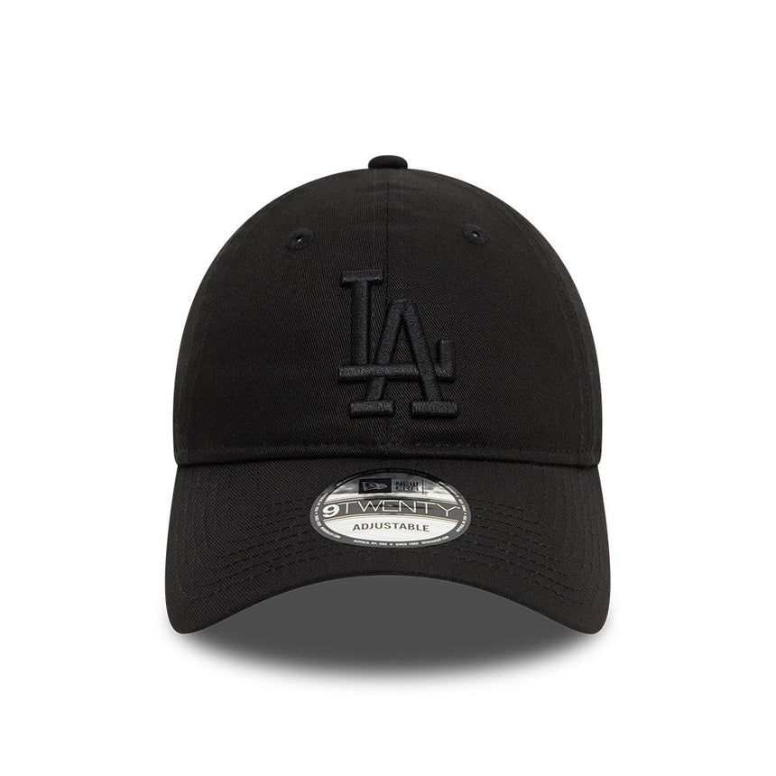 Czapka Los Angeles Dodgers, New Era, 9TWENTY, Essential, czarna
