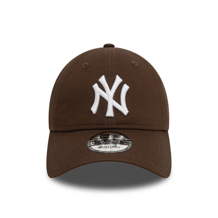 Czapka New York Yankees, New Era, 9TWENTY, Essential, brązowy