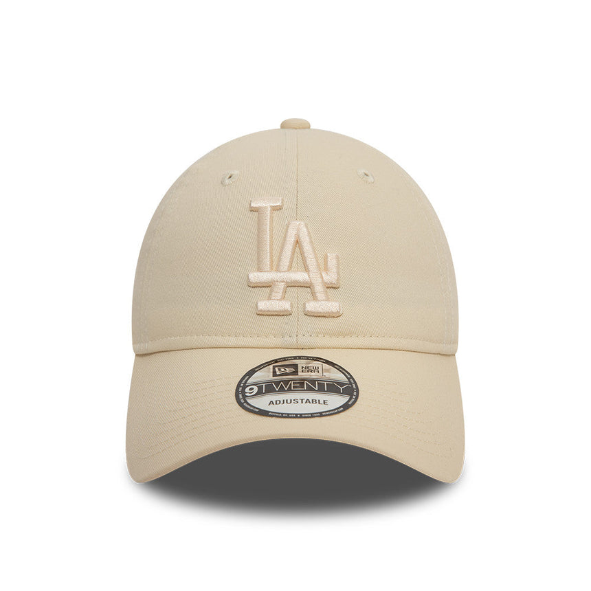 Czapka Los Angeles Dodgers, New Era, 9TWENTY, essential, beżowa
